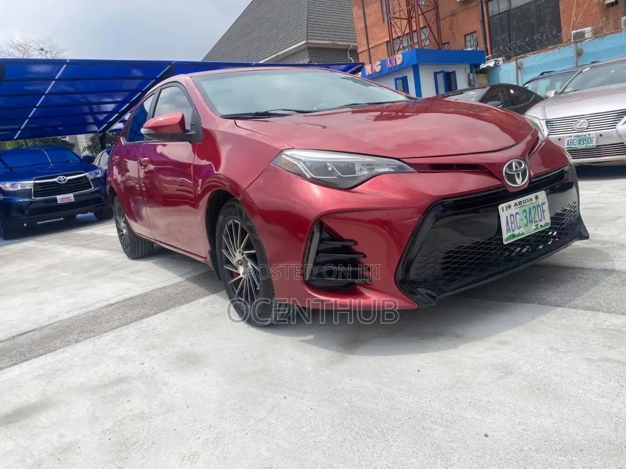 Toyota Corolla S 4dr Sedan (1.8L 4cyl CVT) 2015 Red