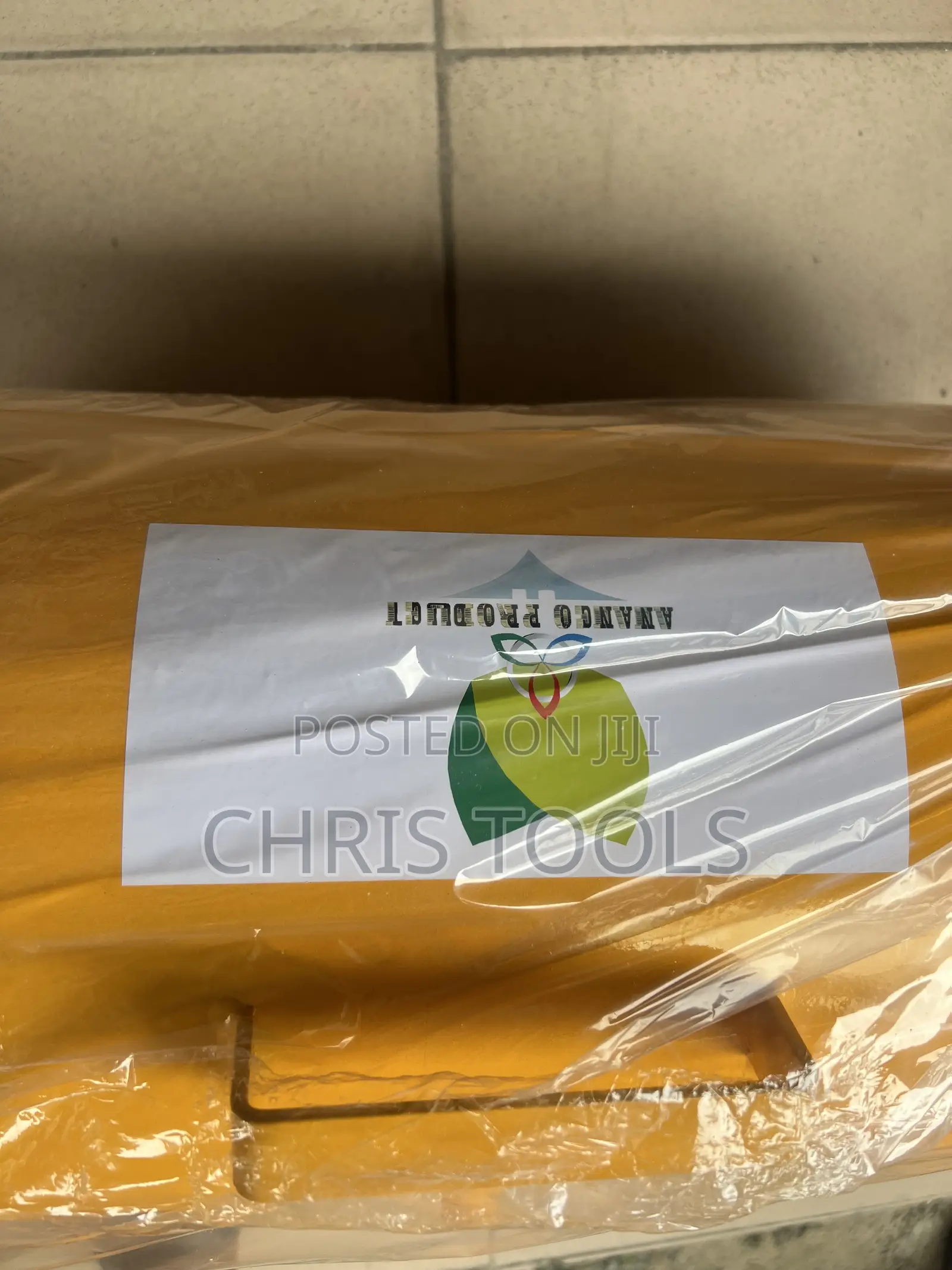 20-Liter Yellow Pneumatic Tire Bead Blaster and Sealer.