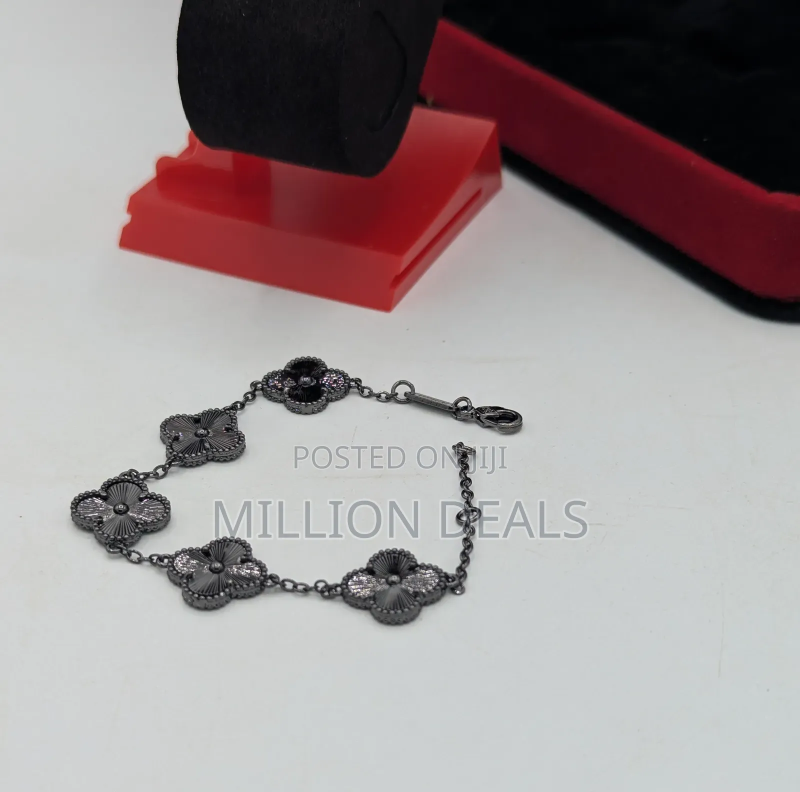 Black Classic Men's Simple Luxury Link Bracelet