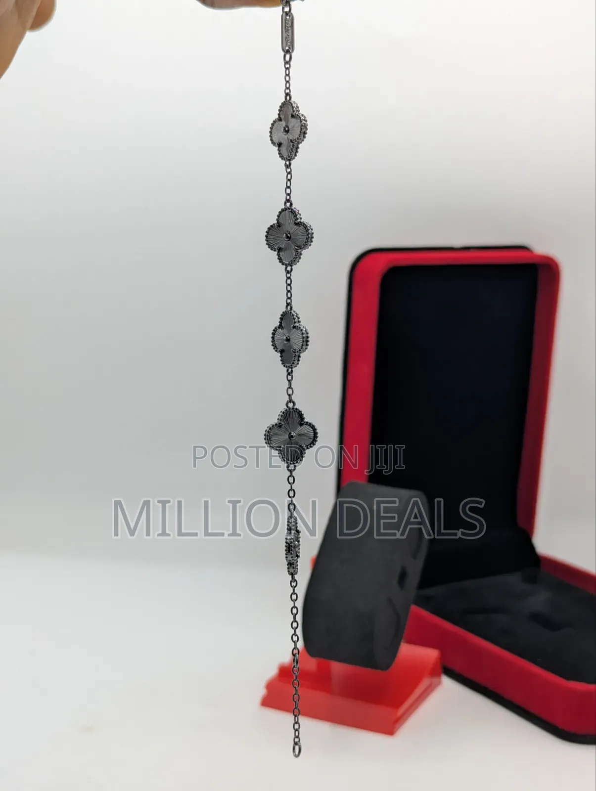 Black Classic Men's Simple Luxury Link Bracelet