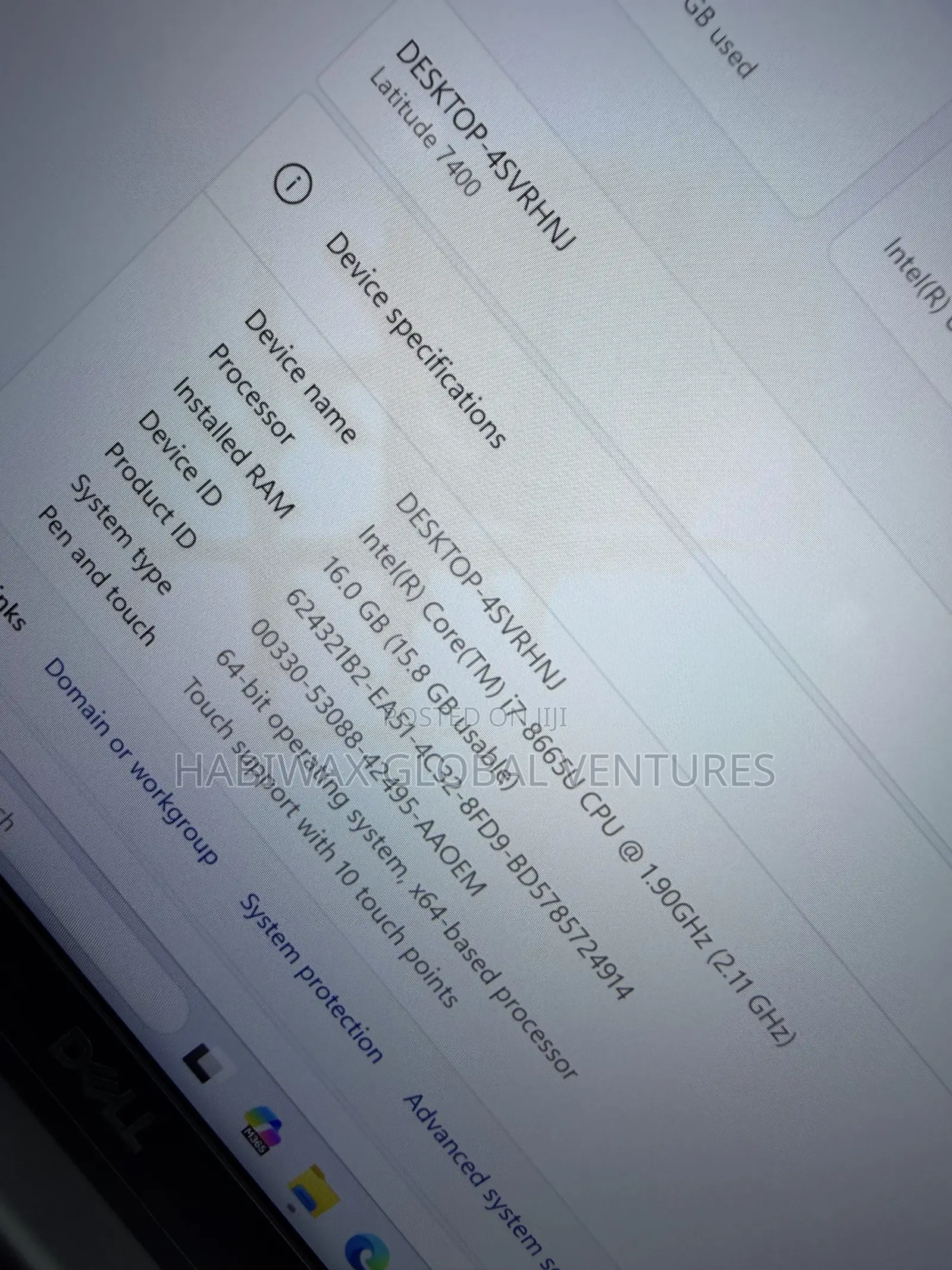 Laptop Dell Latitude 7400 16GB Intel Core i7 SSD 512GB