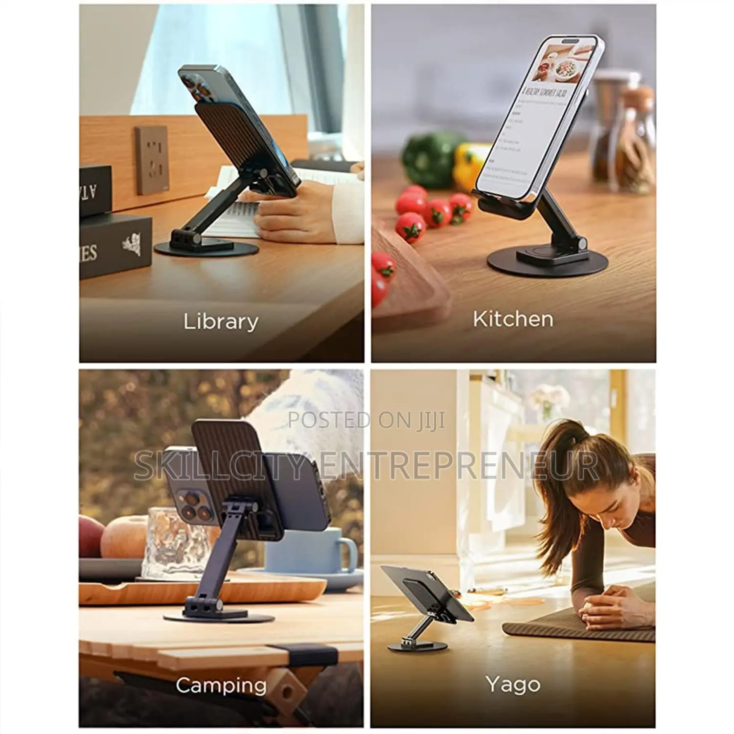 Folding Lifting Bracket. Phone Stand