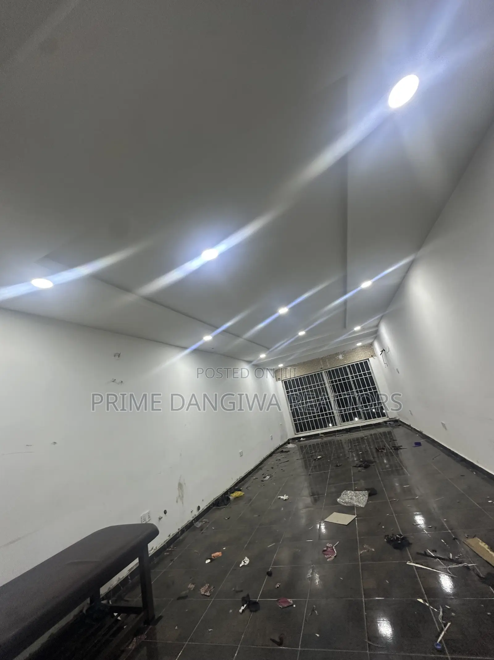 A 60 Squate Meter Shop on First Floor at Emeka Anyaoku Street, Area 11