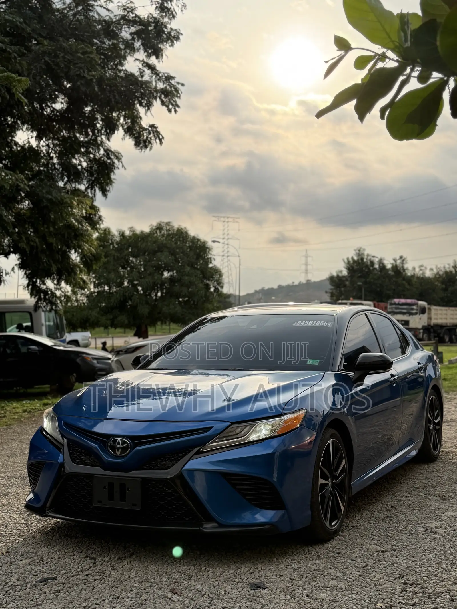 Toyota Camry XSE 2021 Blue