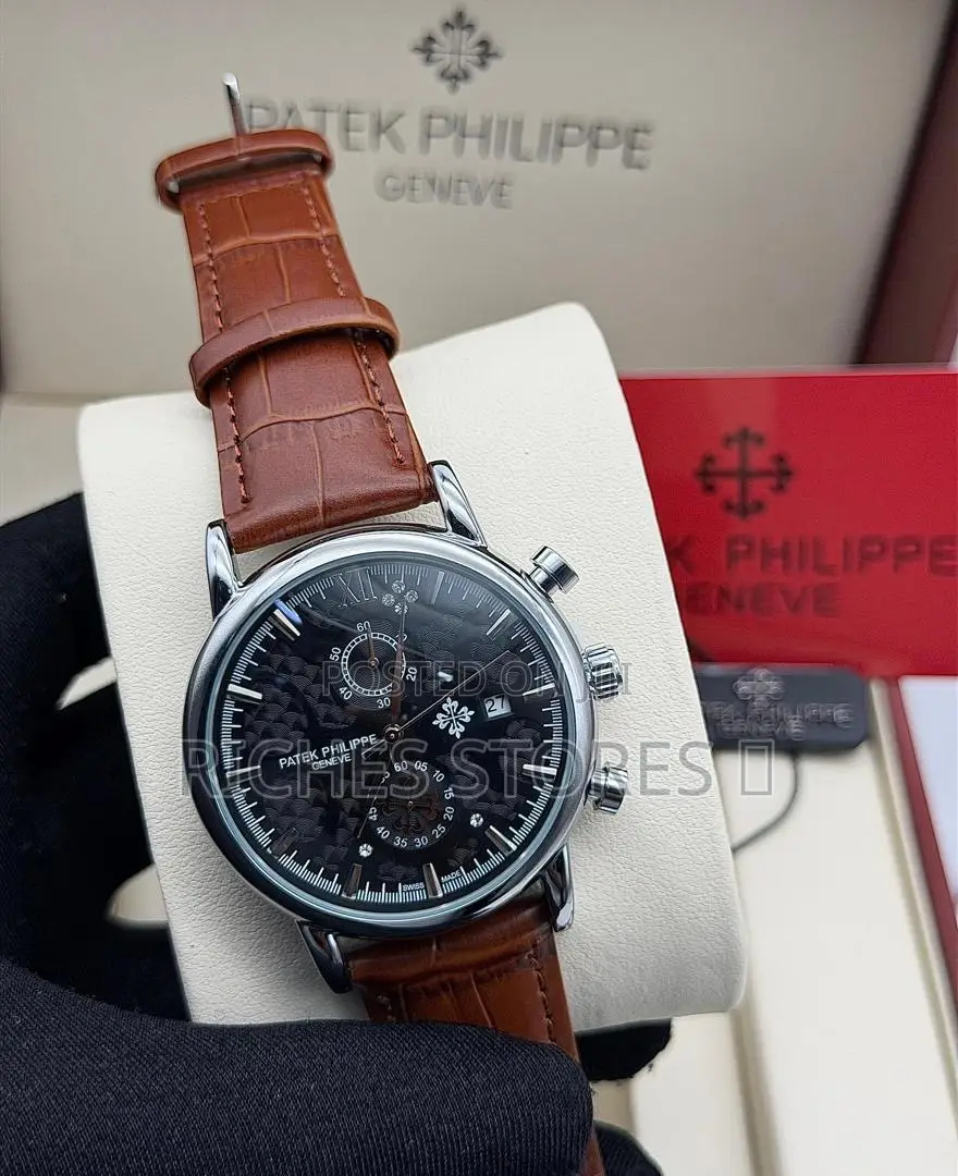 High Quality Patek Philippe Premium Leather Watch