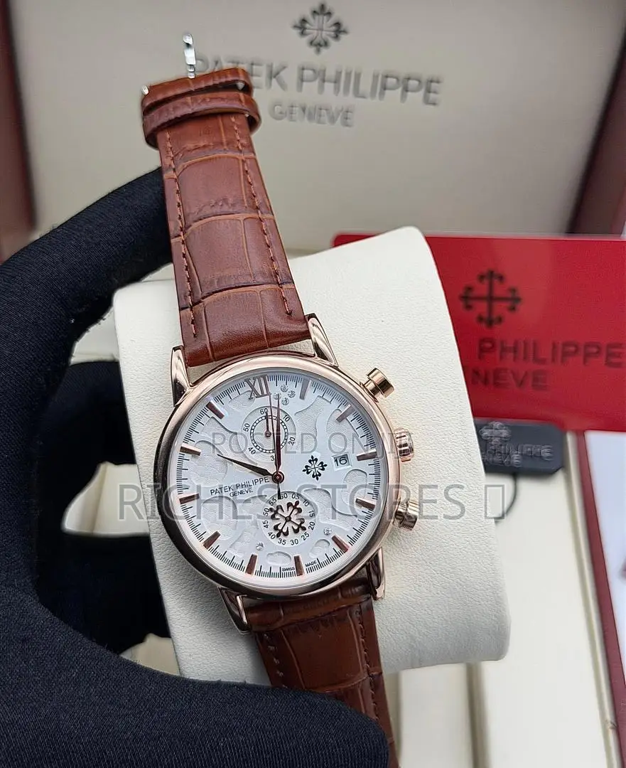 High Quality Patek Philippe Premium Leather Watch