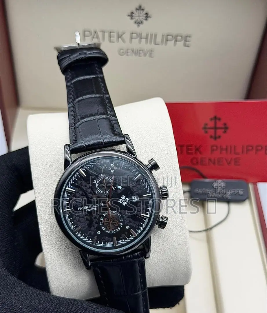 High Quality Patek Philippe Premium Leather Watch