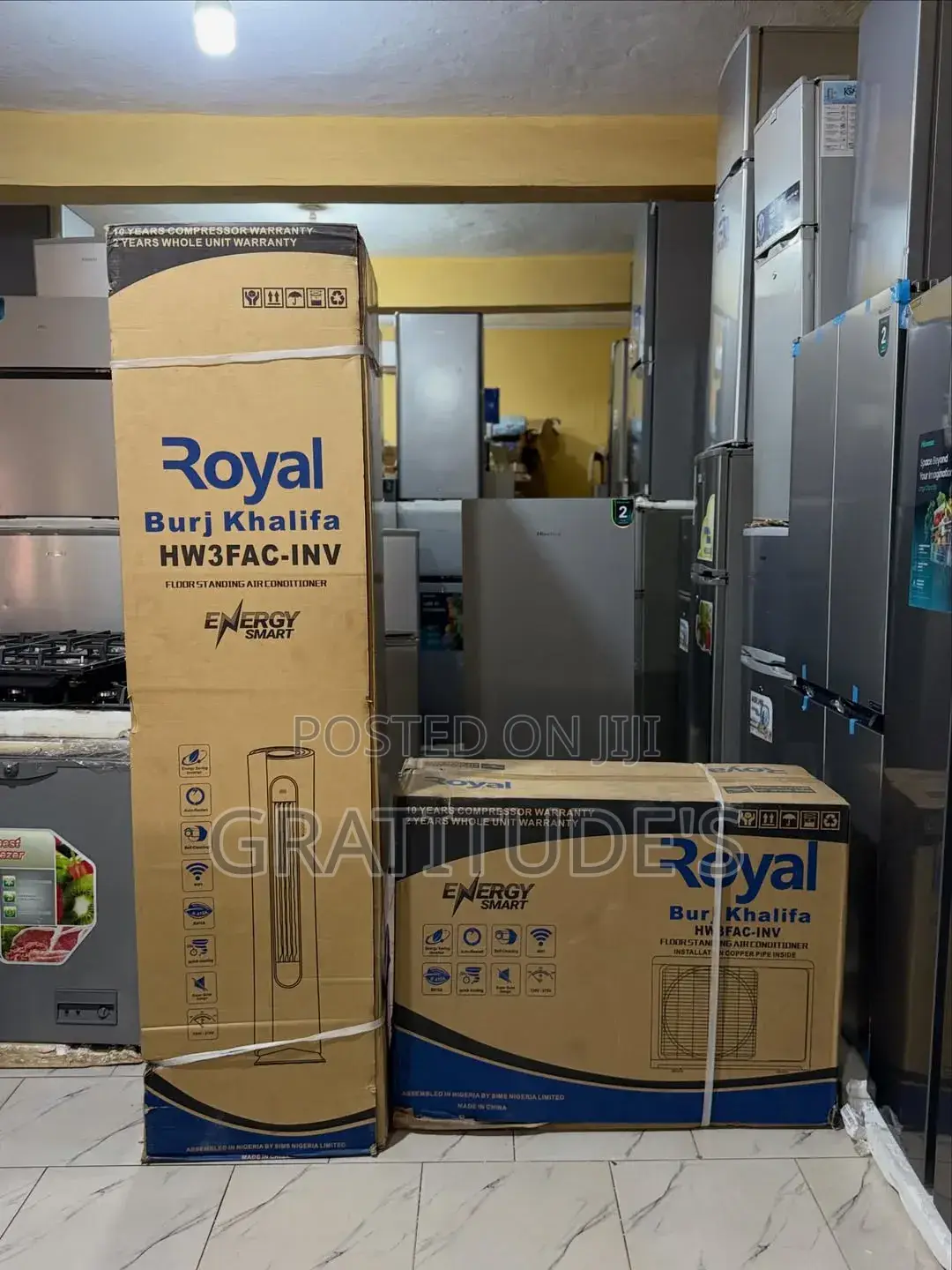 Burj Khalifa Inverter Airconditioner 3hp