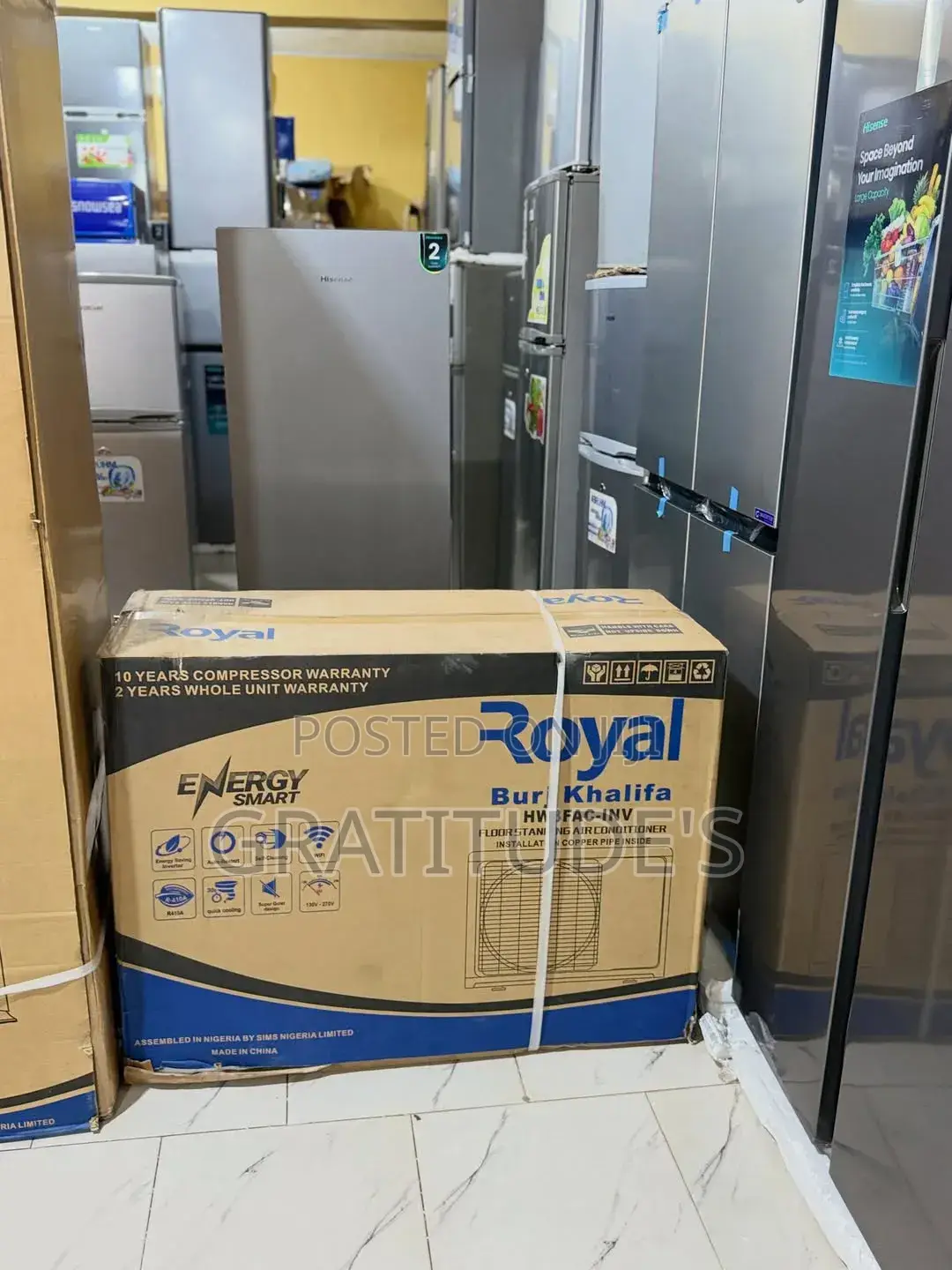 Burj Khalifa Inverter Airconditioner 3hp