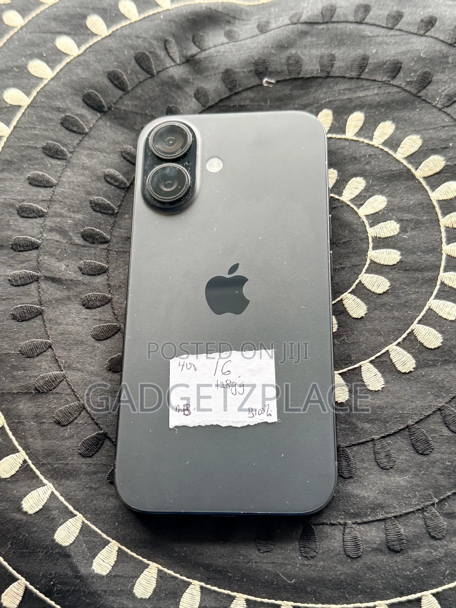 New Apple iPhone 16 128 GB Black