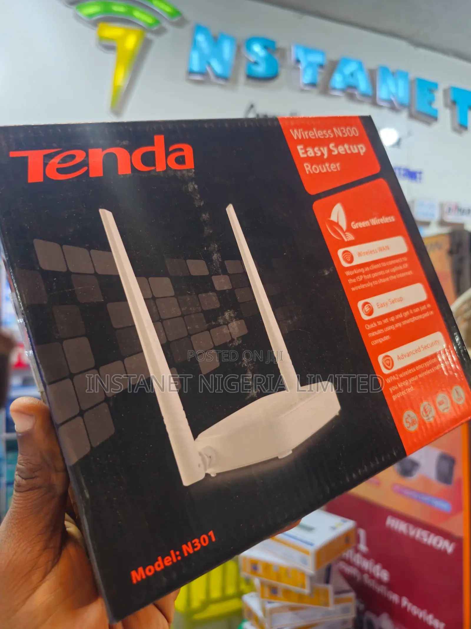 Tenda N301 Wireless N300 Easy Setup Router