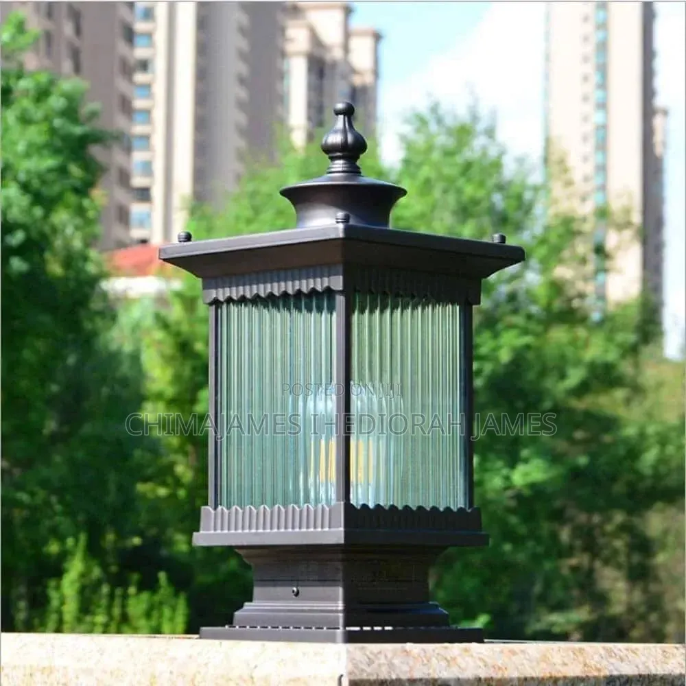 Chinese Style Pillar Lamp Villa Garden Compound Wall Lamp Door Head