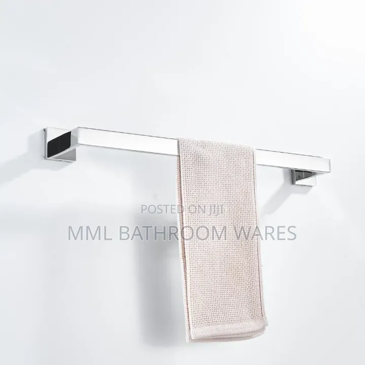 Wall Mounted Towel Bar, Stainless Steel Bathroom Towel Rack