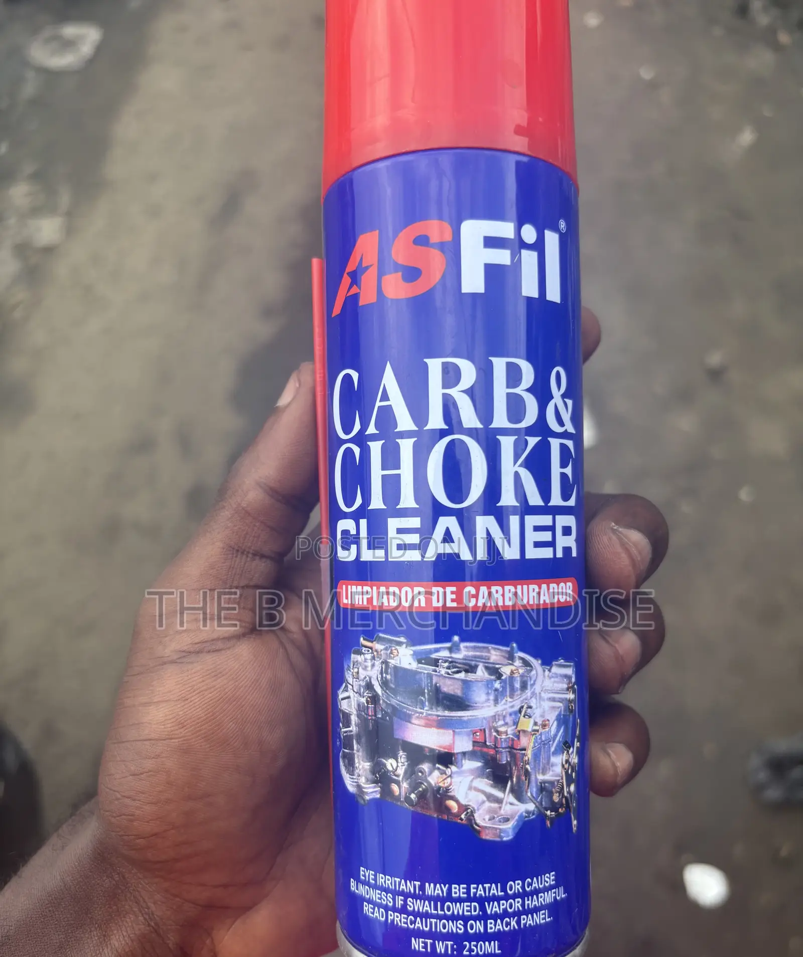 Asfil Carburetor Carb And Choke Cleaner