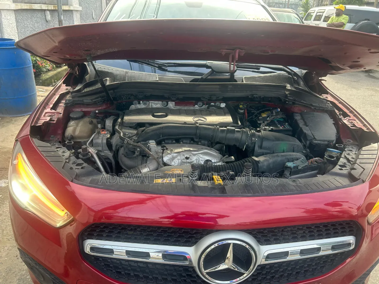 Mercedes-Benz GLA 250 2021 Burgundy