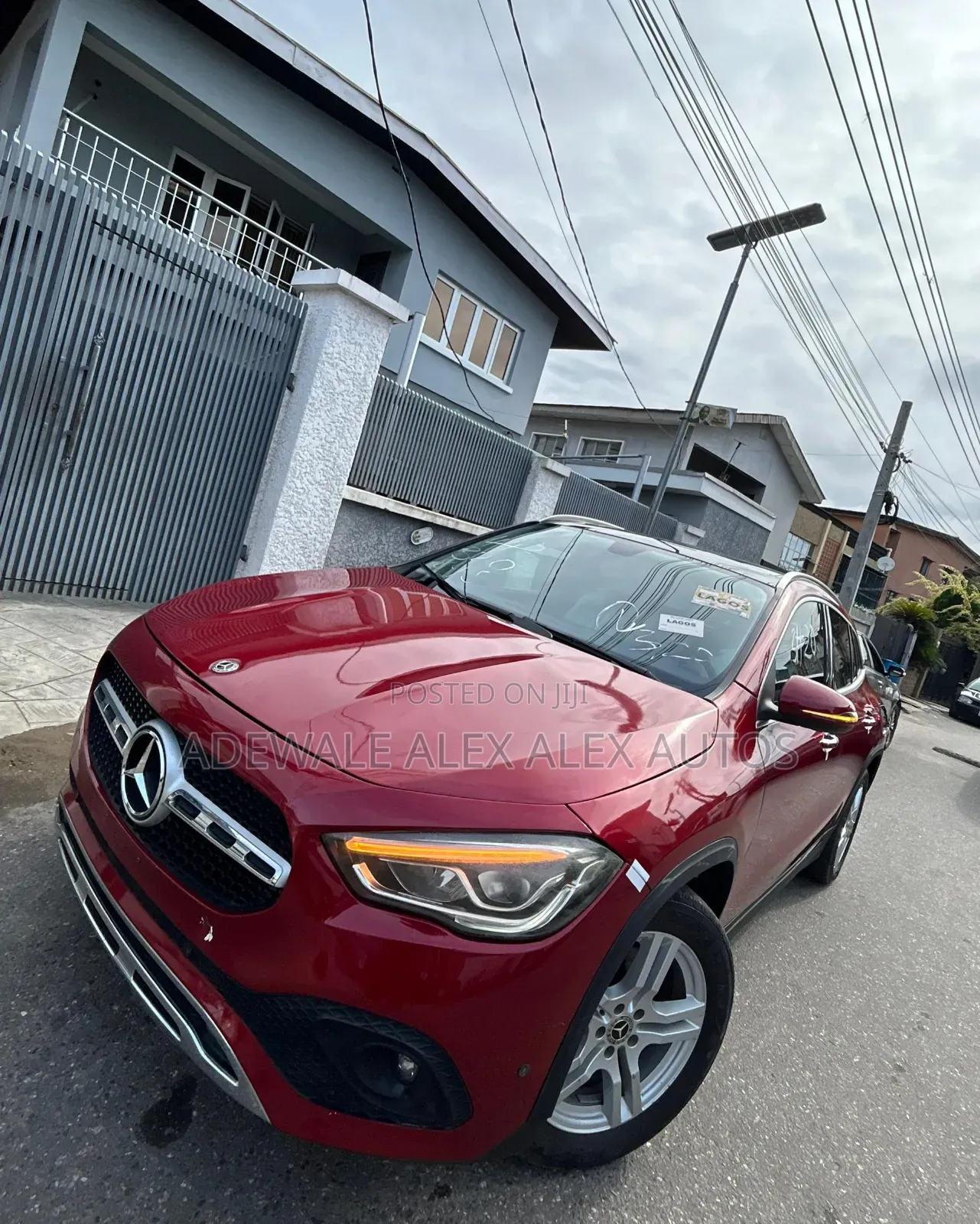 Mercedes-Benz GLA 250 2021 Burgundy