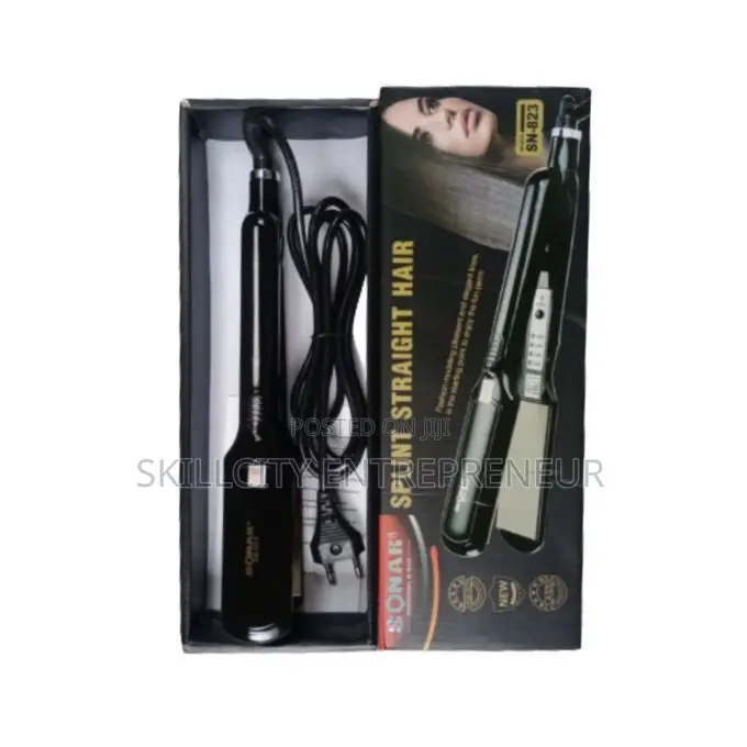Pure Gold Quality Straightener With 3 Pin