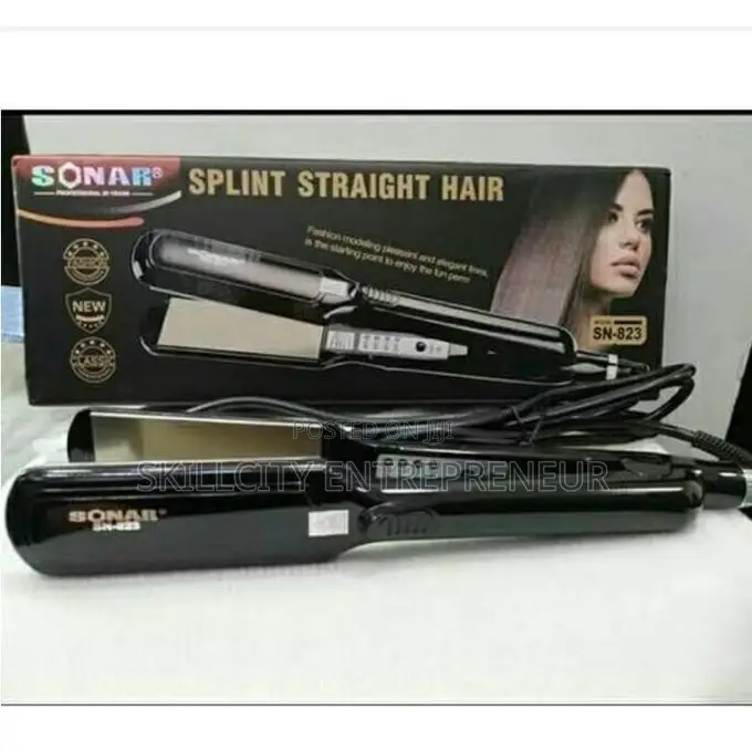 Pure Gold Quality Straightener With 3 Pin