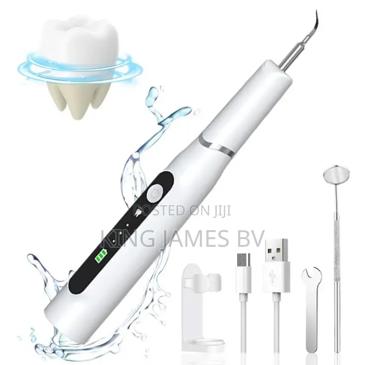 Ultrasonic Teeth Cleaner – Plaque Stain Removal Tool