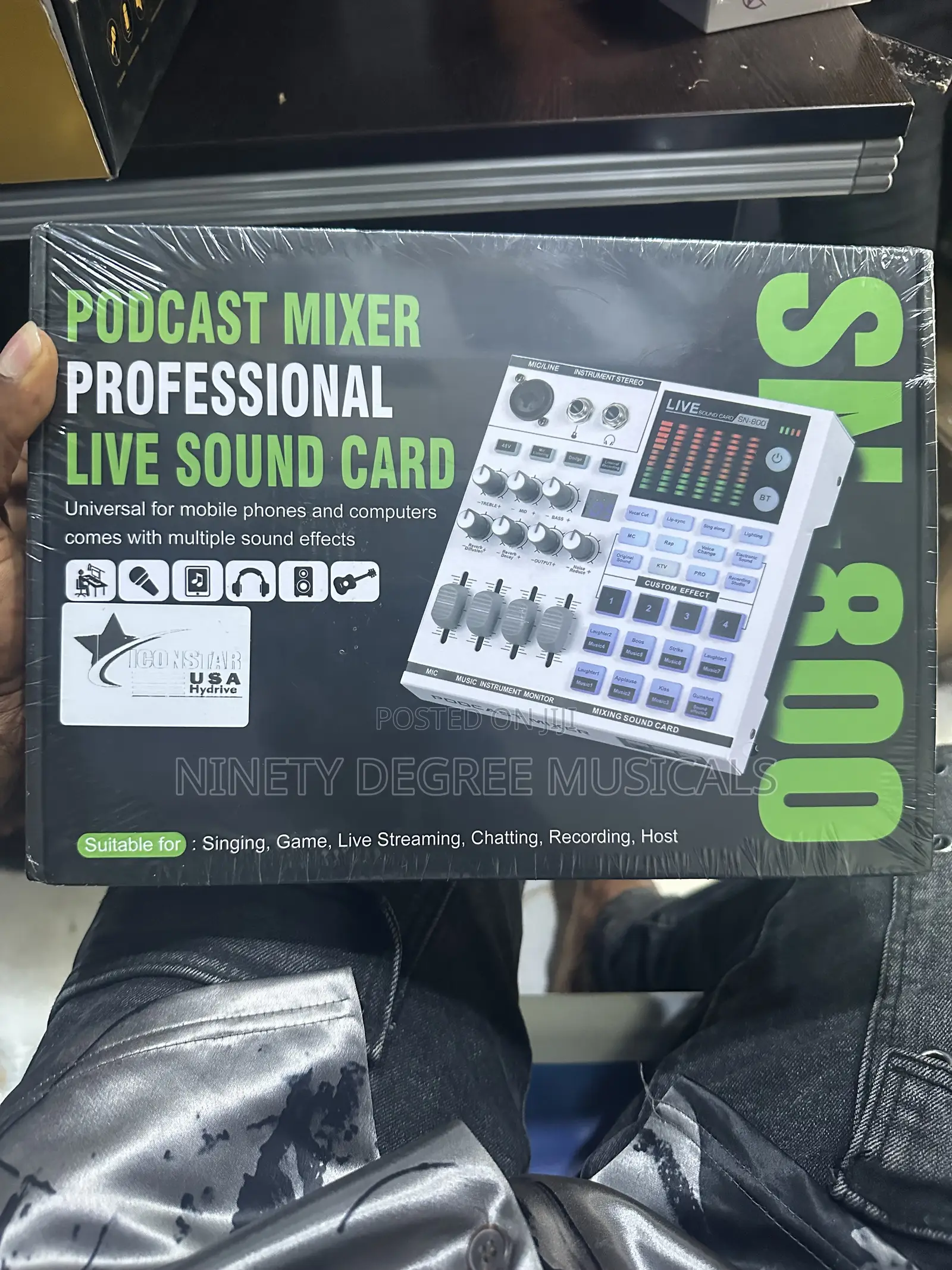 Sn 800 Podcast Mixer