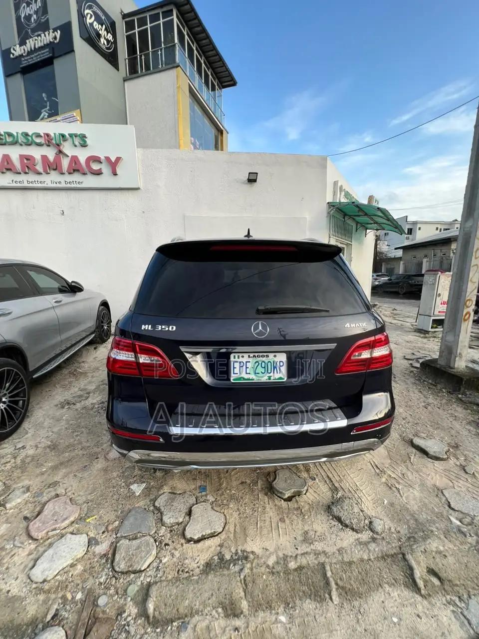 Mercedes-Benz M Class ML 350 4Matic 2012 Blue