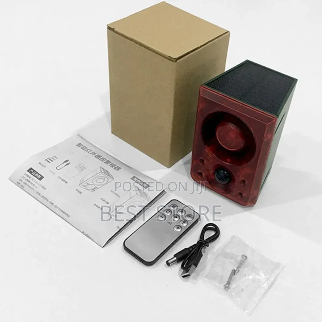 Scarecrow Farm Pesticide Solar Rechargeable Sensor Alarm