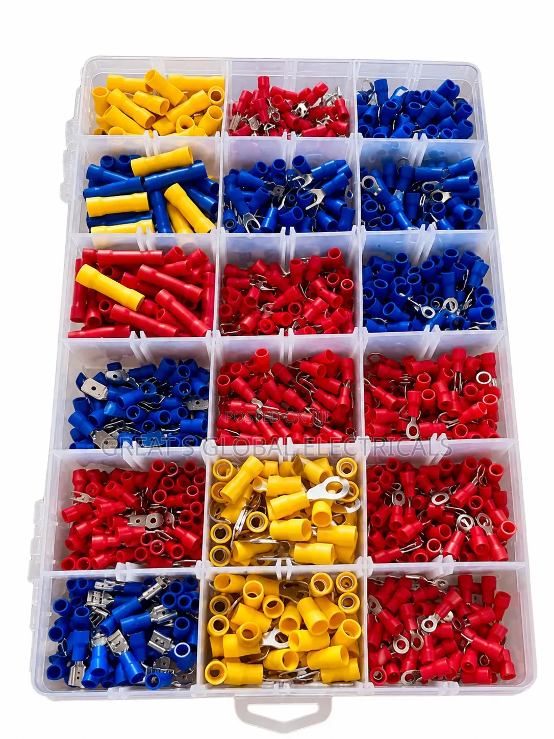 Insulated Cable Lug Terminal Assortment Kit Available