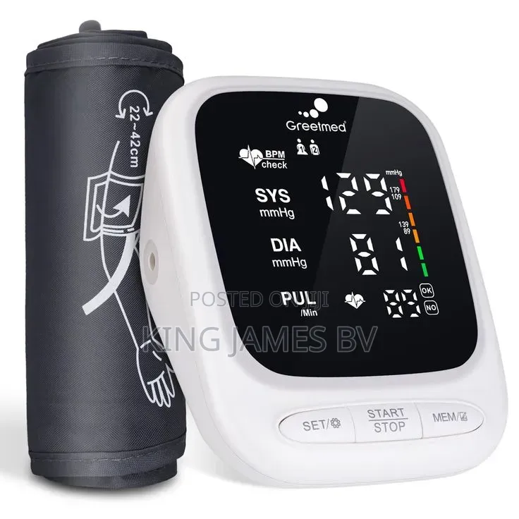 Rechargeable Blood Pressure Monitor – Accurate Health Tracking
