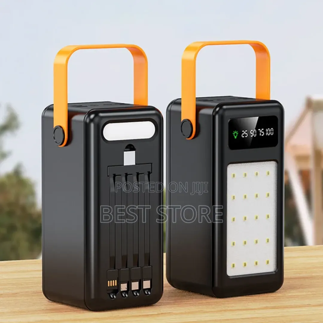 Power Bank Led Digital Display Portable Fast Charging 120,000 Mah