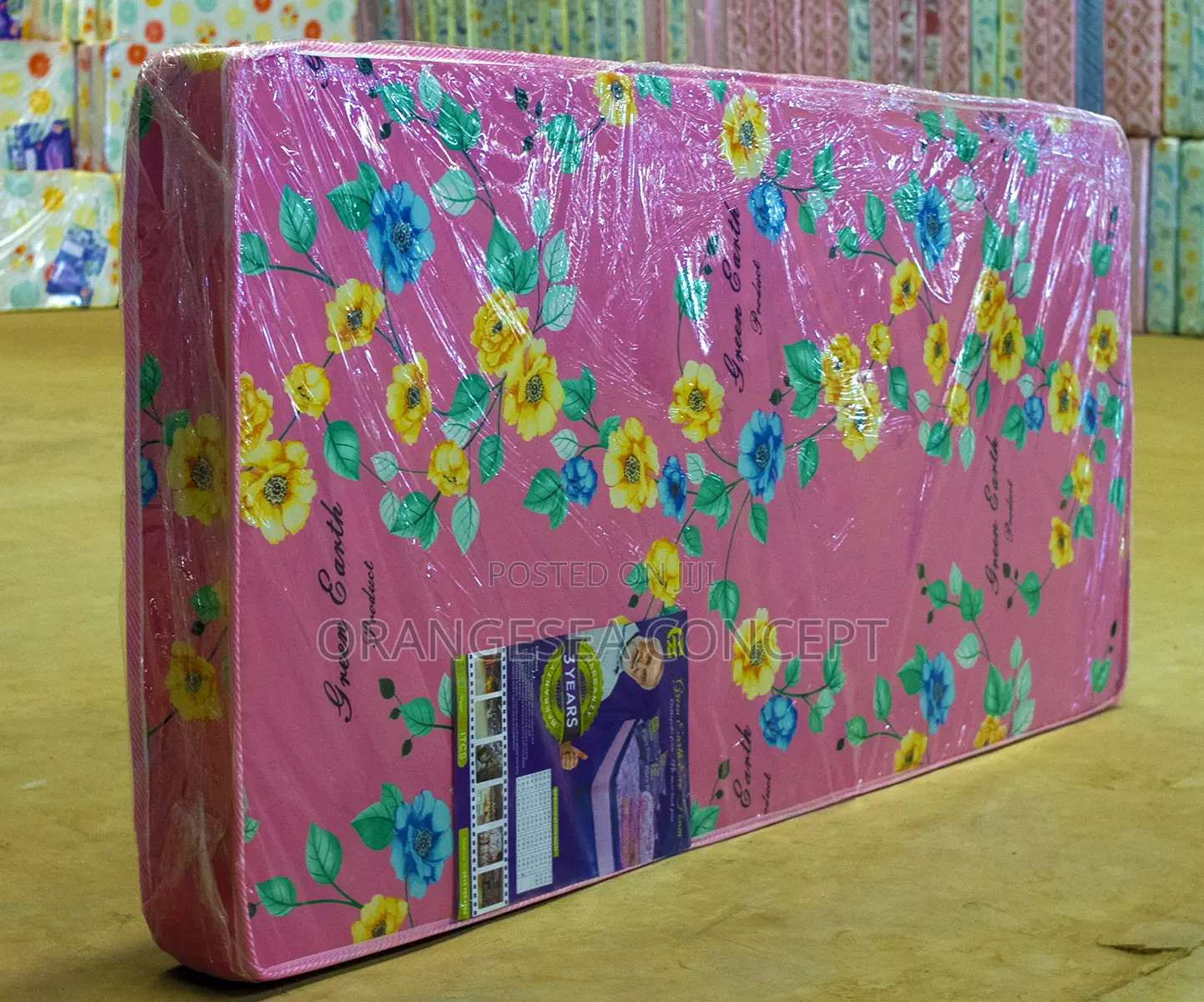 3.5x6x6 Semi Orthopaedic Mattress (Payment on Delivery Within Lagos).