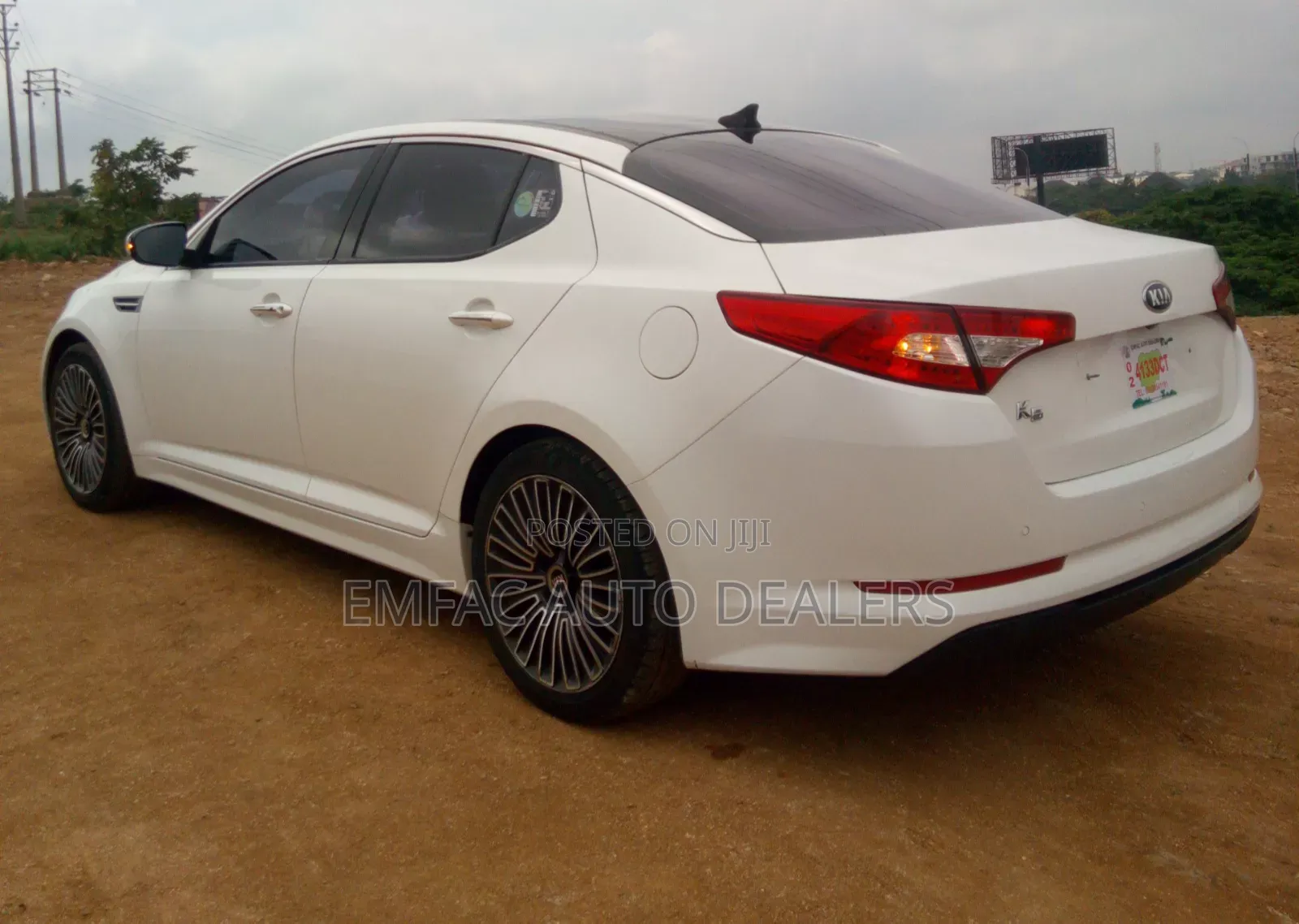 Kia K5 2013 White