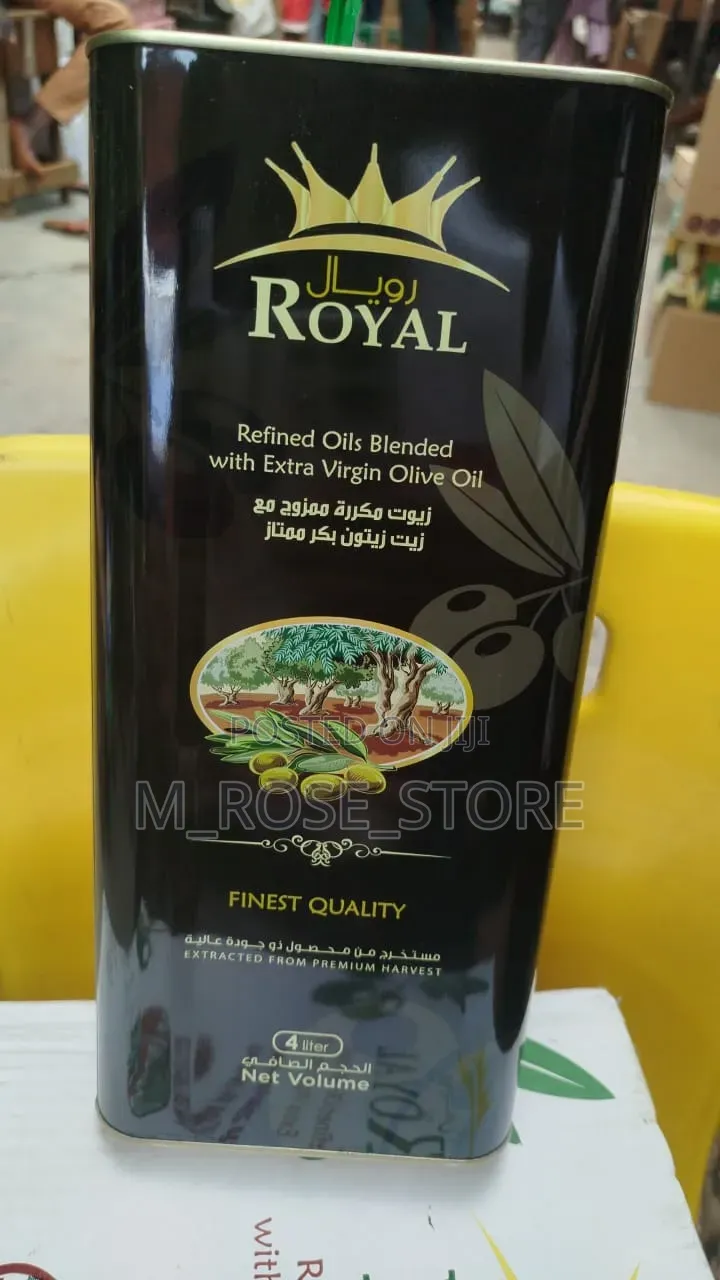 Royal Refined Oil Blended With Extra Virgin Olive Oil
