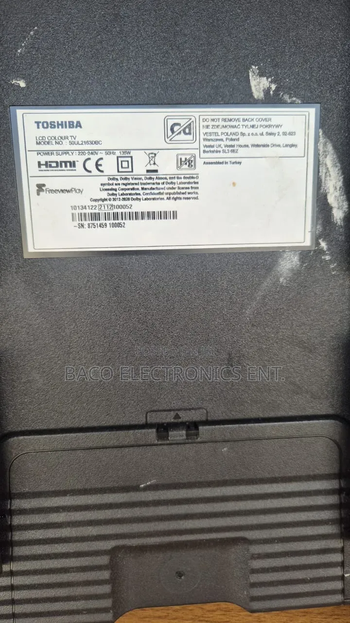 * Lg 43 Inches Full Smart Tv