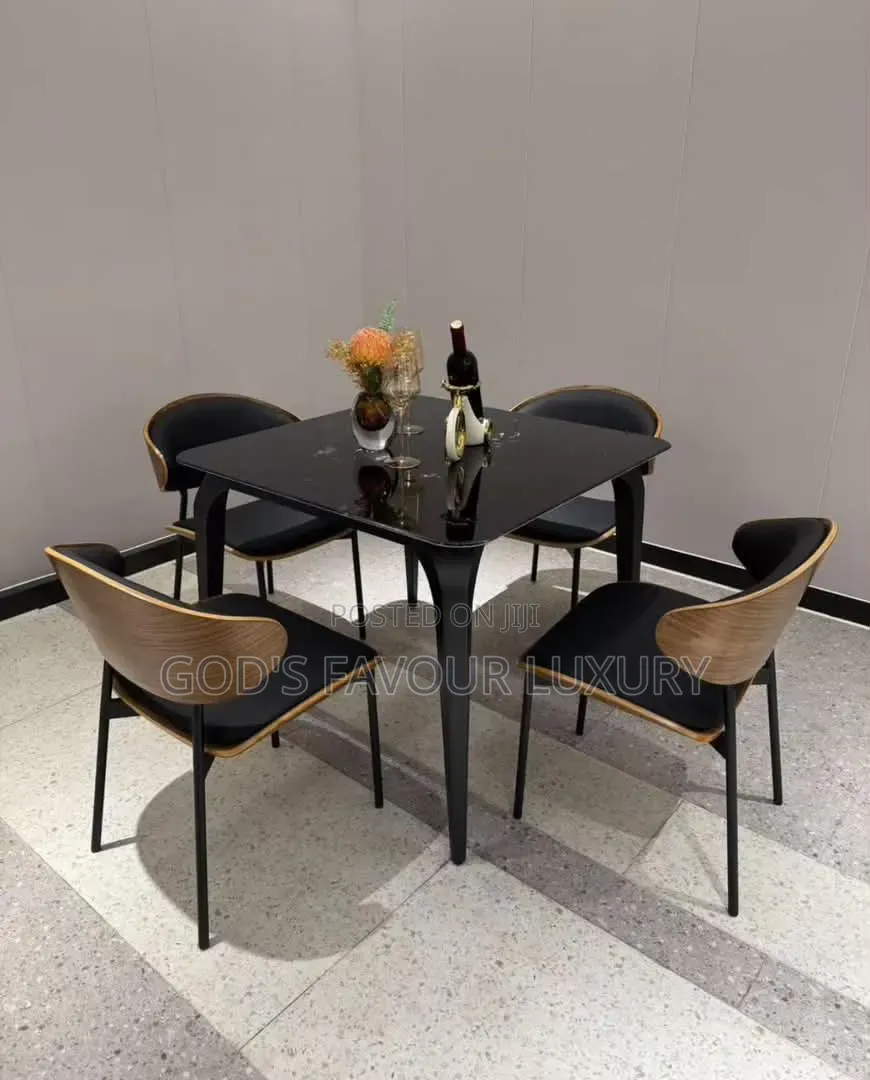 Marble Dining Table and Chair