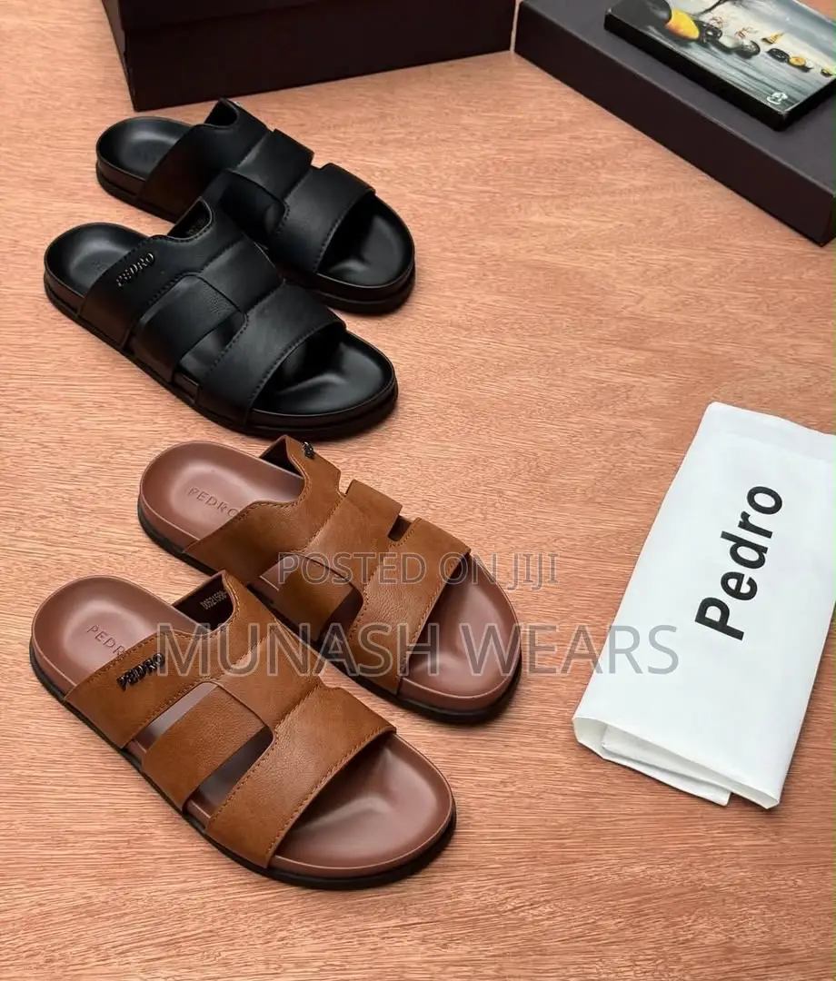 Dior , Lv Hermes and Pedro Leather Slipers 40-46 Available