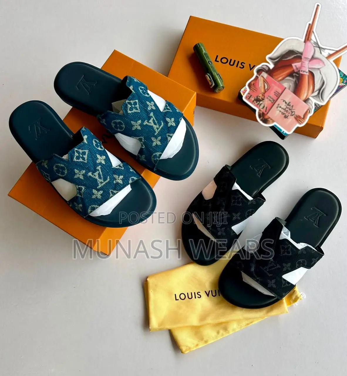 Dior , Lv Hermes and Pedro Leather Slipers 40-46 Available