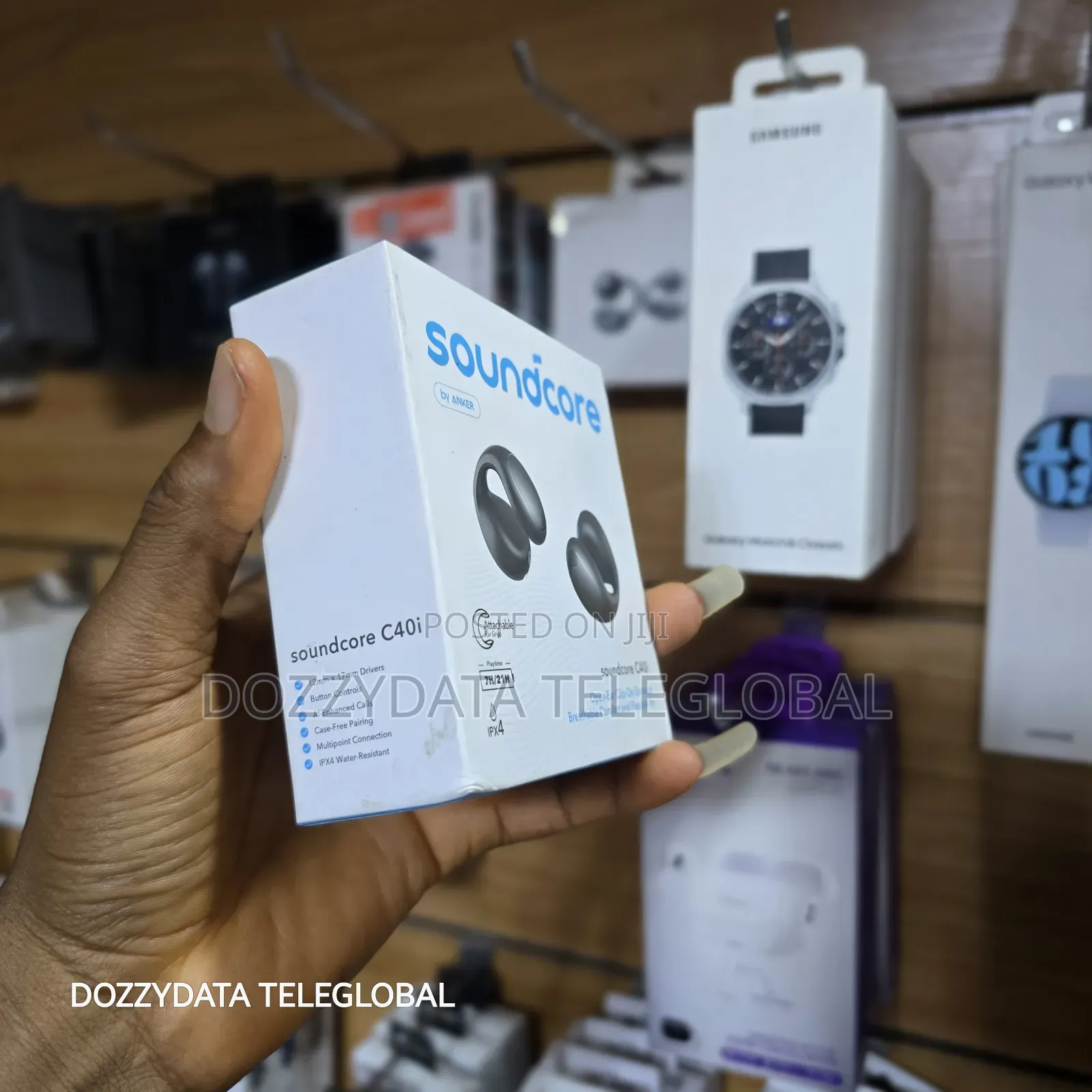 Soundcore C40i Open-Ear Clip-on Earbuds by Anker