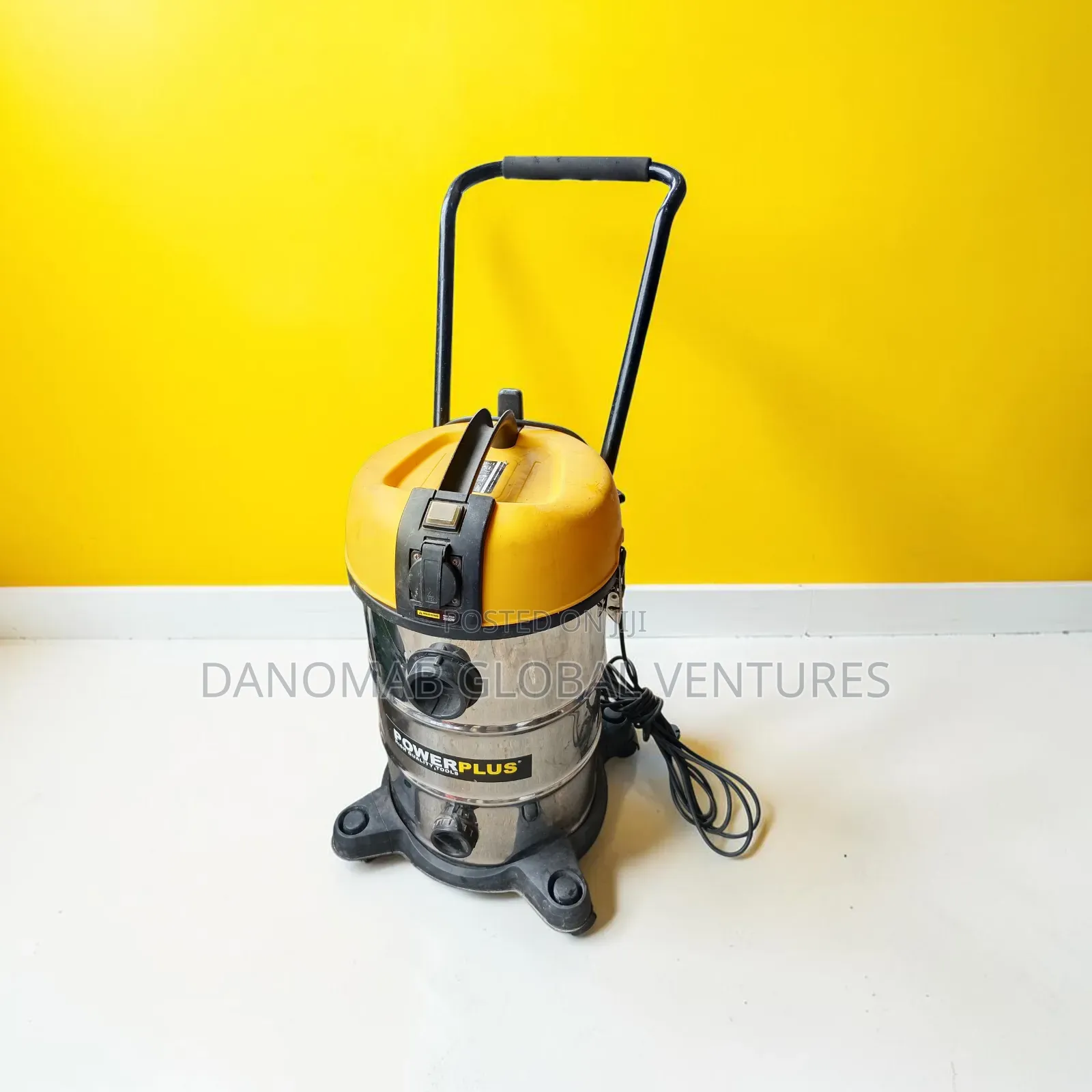 Power-Plus Powx3240 Commercial Wet and Dry Vacuum Cleaner With Trolley