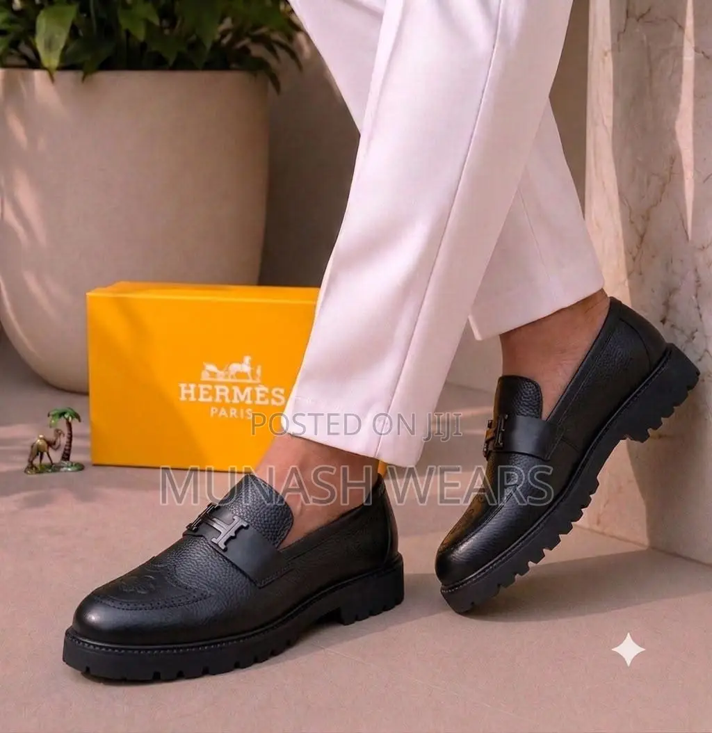 Hermes Quality Loafers With Chunky Sole 40-46