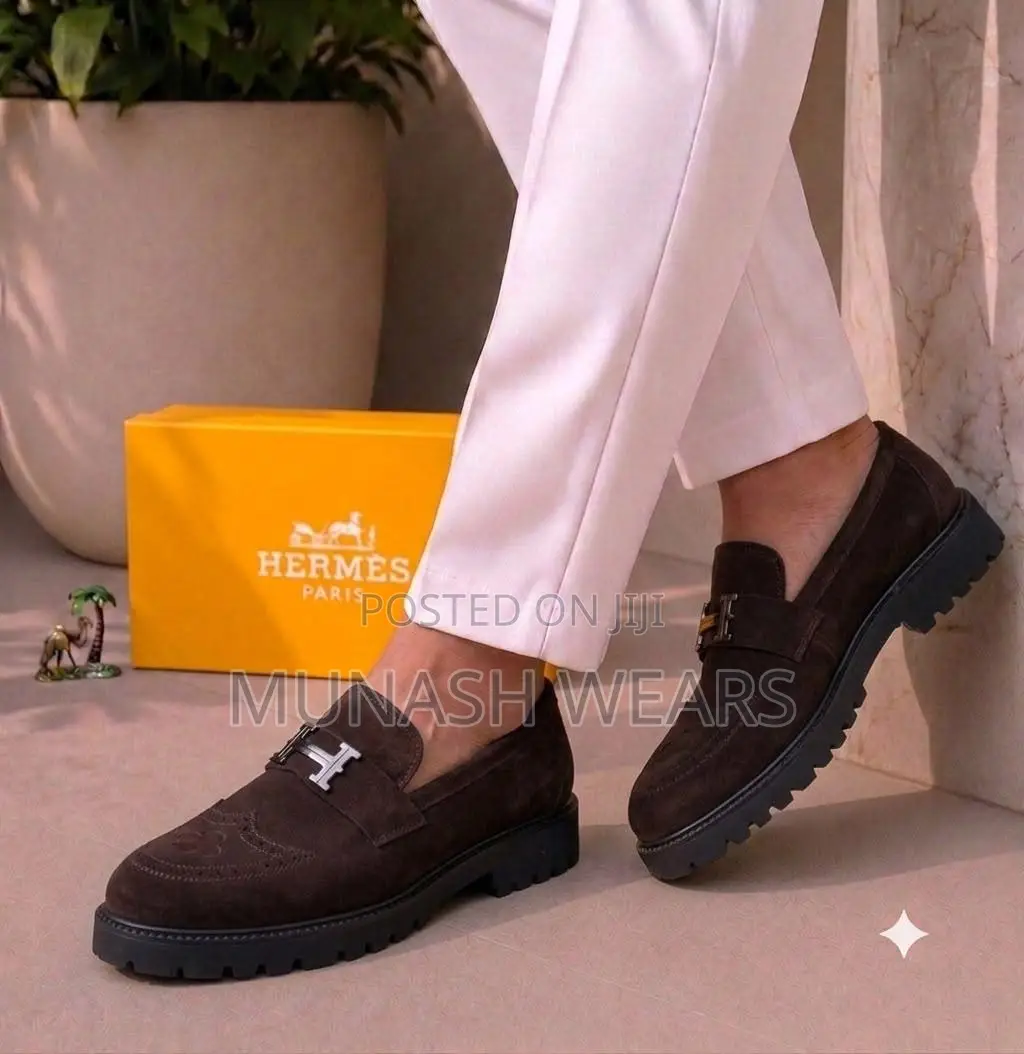 Hermes Quality Loafers With Chunky Sole 40-46