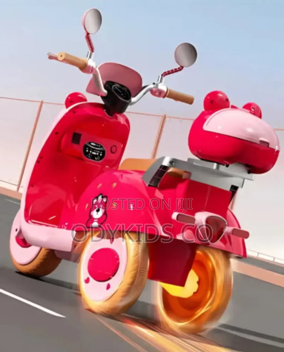 Electric Motorcycle for Kids – Three-Wheel Electric Bike