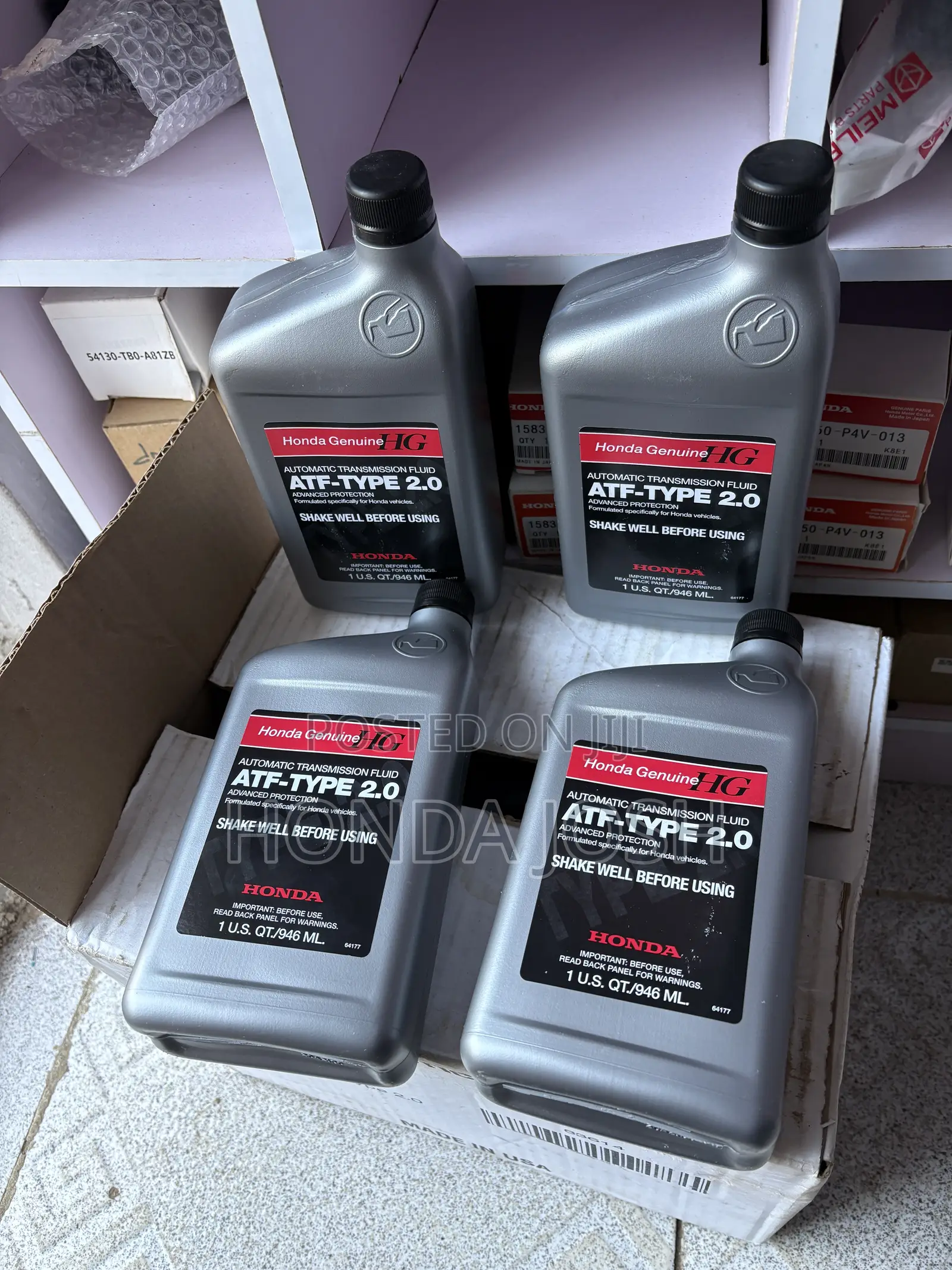 Honda Genuine Atf Type 2.0 (Transmission Fluid) 2018 Accord