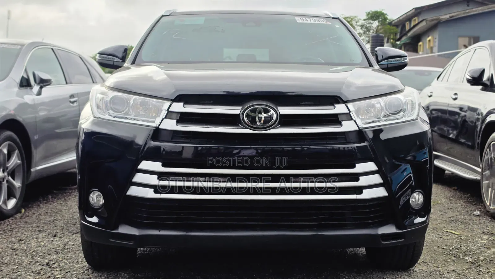 Toyota Highlander XLE 4x4 V6 (3.5L 6cyl 8A) 2018 Black