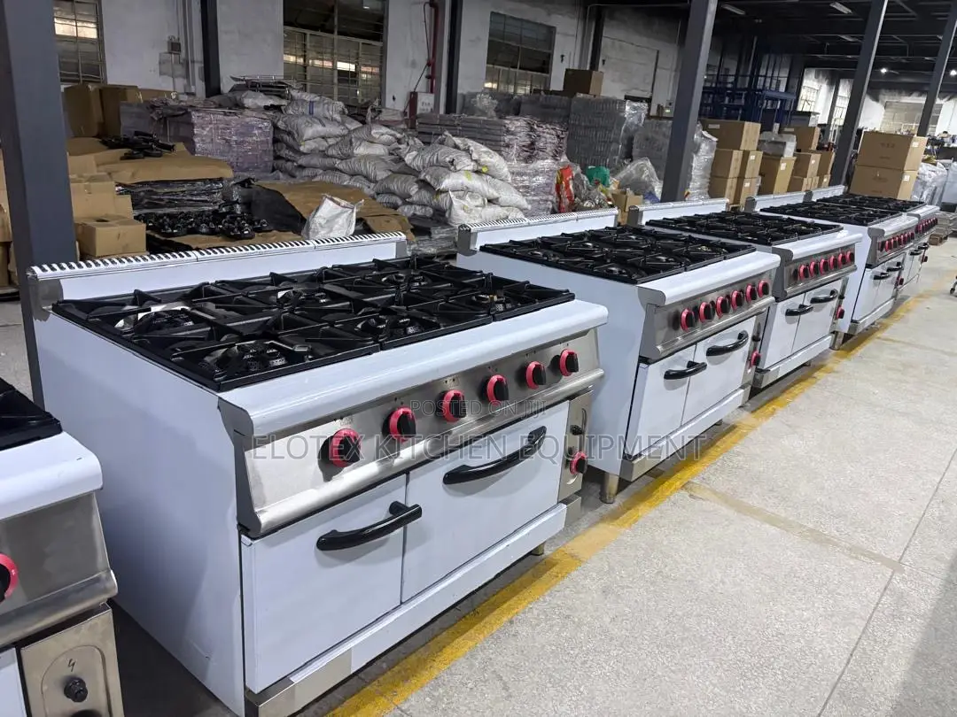 Commercial Gas Cooker With Oven