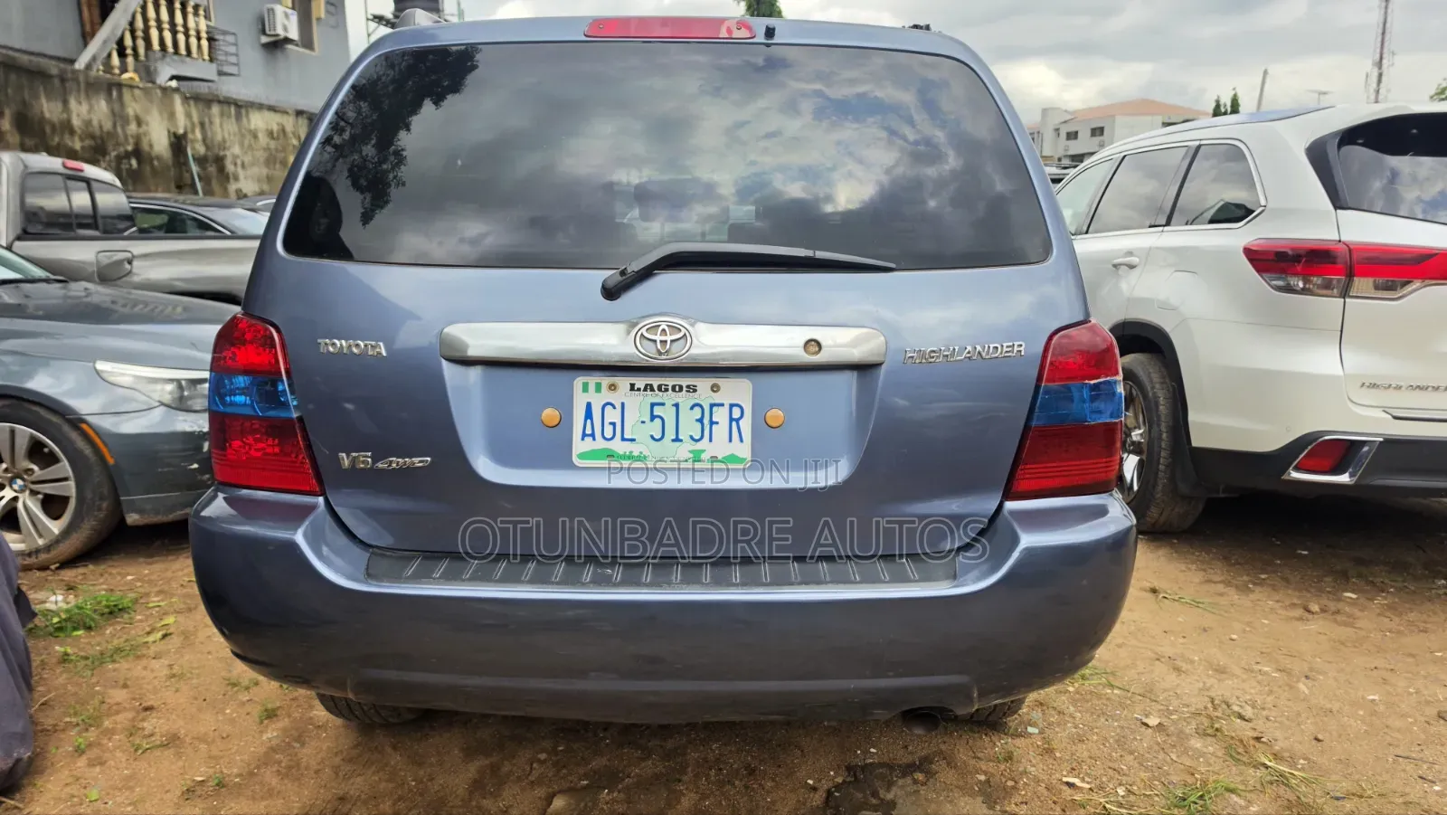 Toyota Highlander V6 4x4 2007 Blue