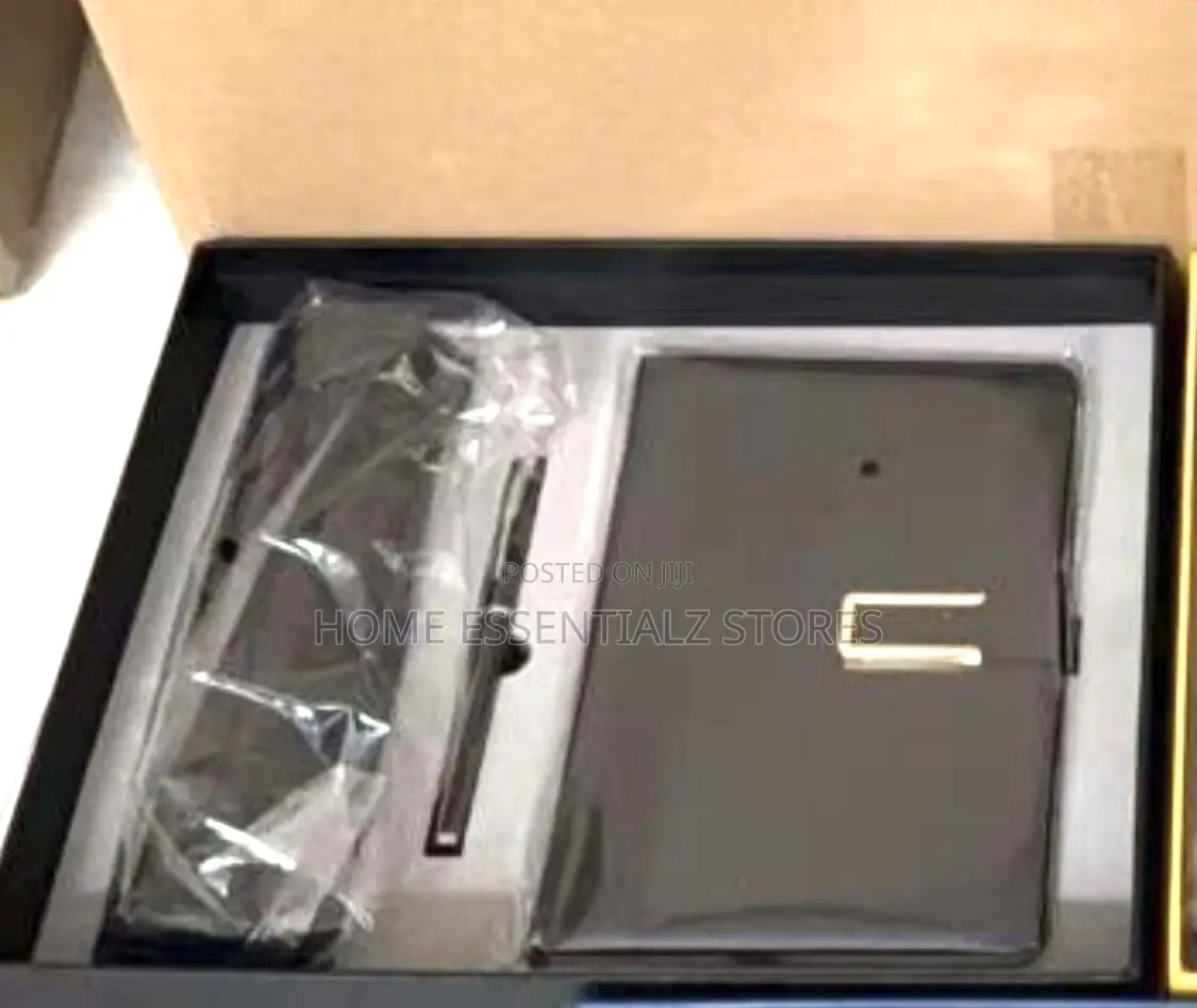 3-in-1 Luxury Corporate Gift Set - Flask, Notebook and Pen in Gift Box