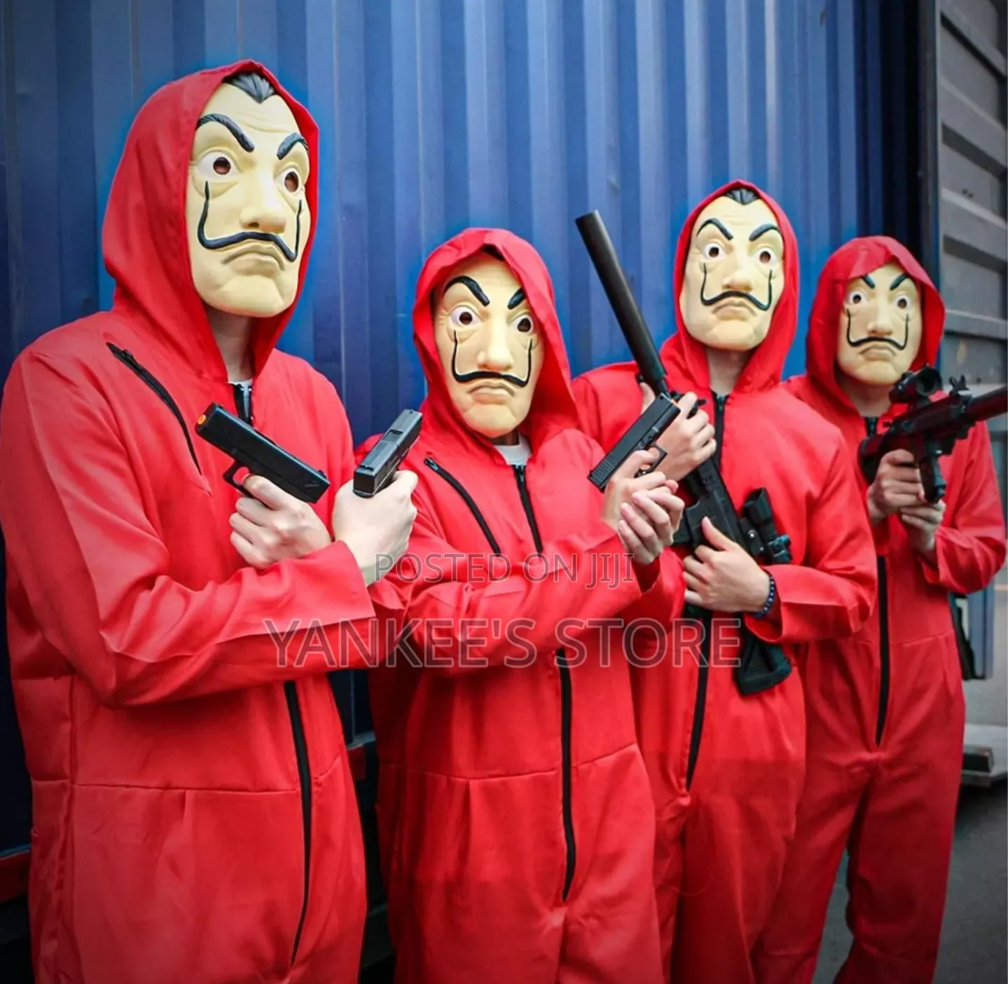 Quality Money Heist Coverall Costume