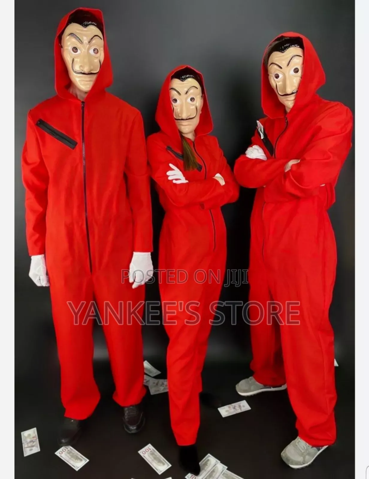 Quality Money Heist Coverall Costume