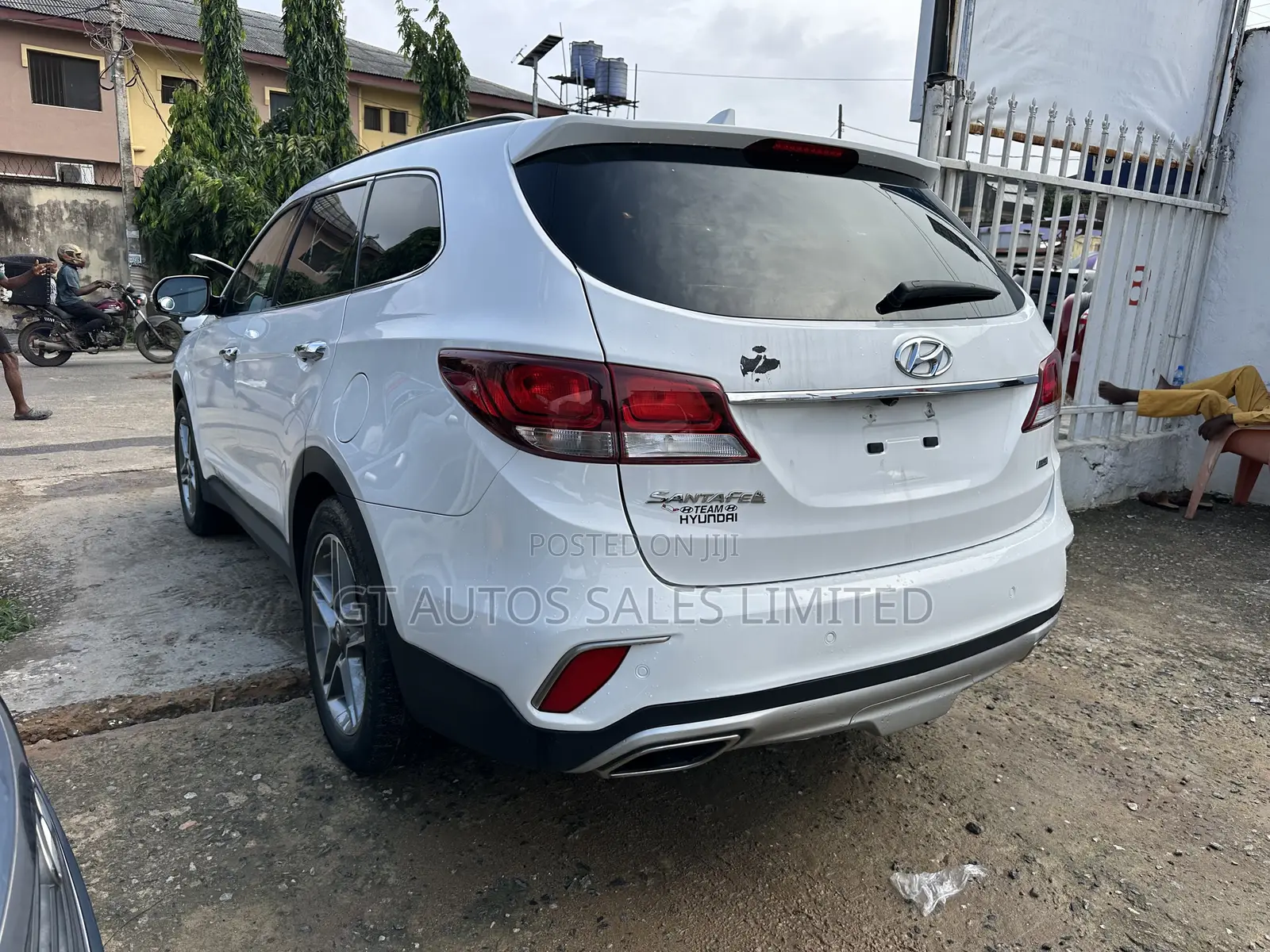 Hyundai Santa Fe Limited Ultimate AWD 2017 White