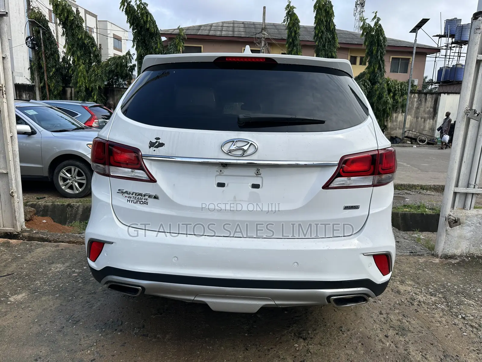 Hyundai Santa Fe Limited Ultimate AWD 2017 White